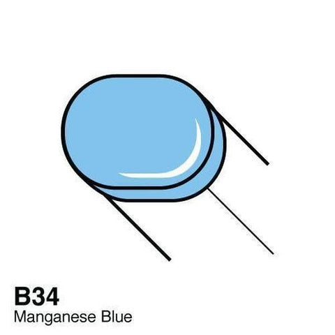 Copic Sketch Marker - B34 - Manganese Blue