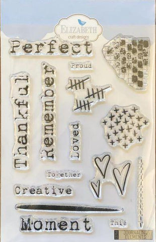 Clear Stamps - Planner Essentials - Journaling Elements