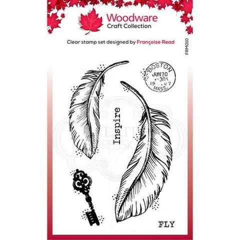 Clear Stamps - Two Feathers