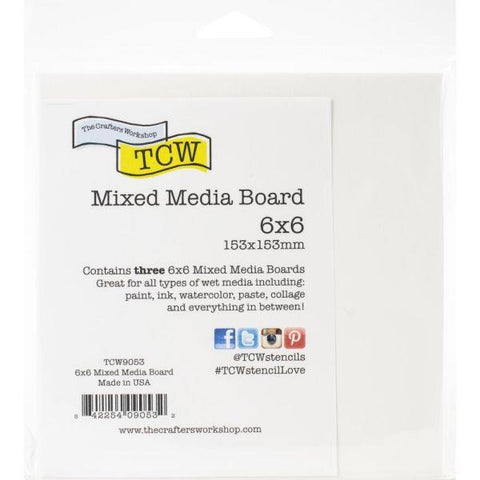 Mixed Media Board - 6x6