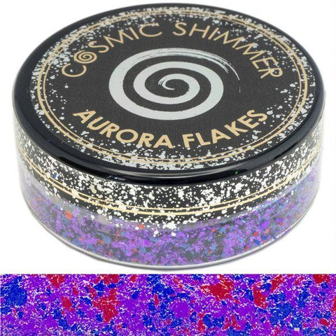 Cosmic Shimmer Aurora Flakes - Passion Pop