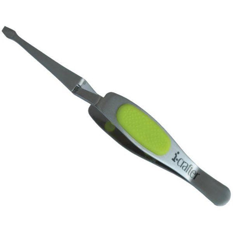 I-Grip Flat Head Reverse Tweezers