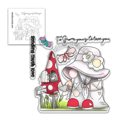 Clear Stamps - To Gnome You is to Love You