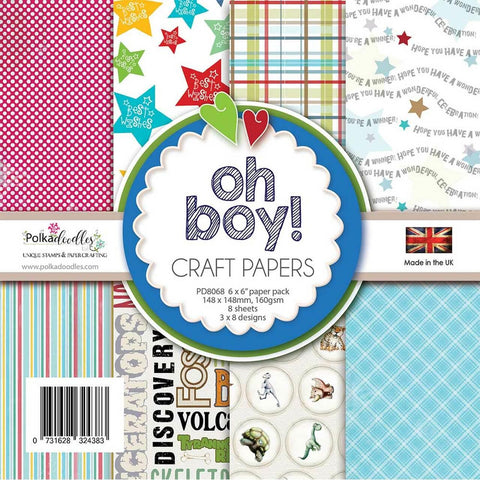 Oh Boy! - 6x6 Paper Pack