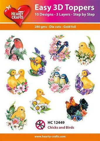 Easy 3D Toppers - Chicks & Birds