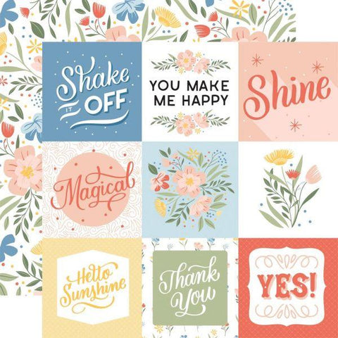 Salutations No. 1 - 4x4 Journaling Cards