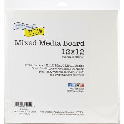 Mixed Media Board - 12x12