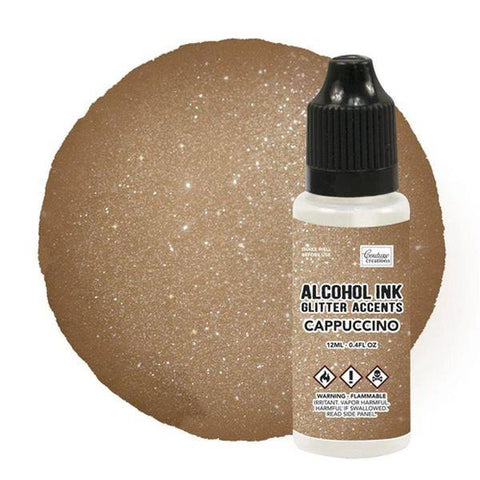 Glitter Accents Alcohol Ink - Cappucino