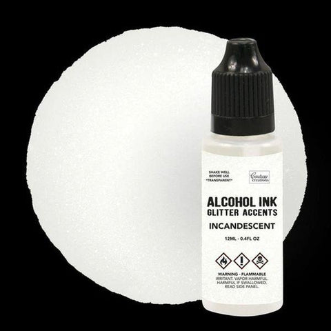 Glitter Accents Alcohol Ink - Incandescent