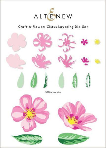 Craft-A-Flower-Cistus Layering Die Set
