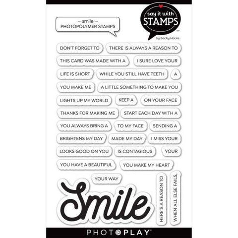 Smile Word Stamps