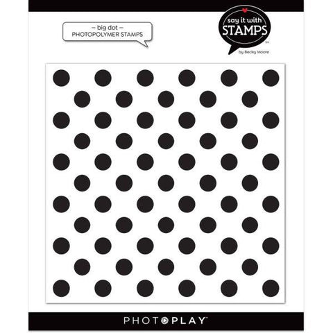 6x6 Background Stamp - Big Dot