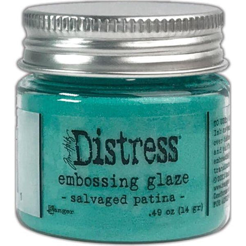 Distress Embossing Glaze - Salvaged Patina