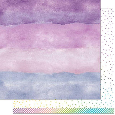 Watercolor Wishes Rainbow - Amethyst
