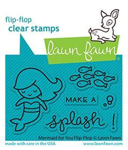 Clear Stamps - Mermaid for You Flip-Flop