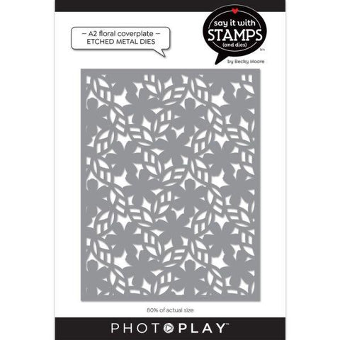 Say it With Stamps - A2 Floral Coverplate Die