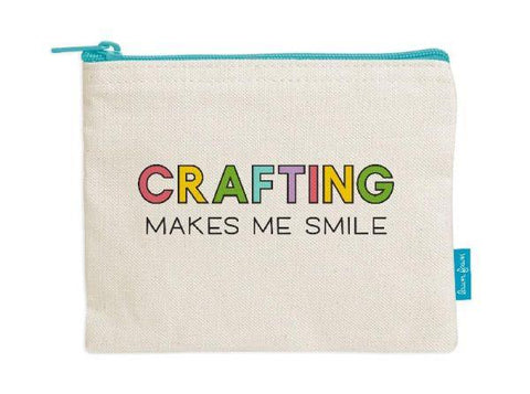 Tote Bag - Zipper Pouch - Crafting Makes Me Smile