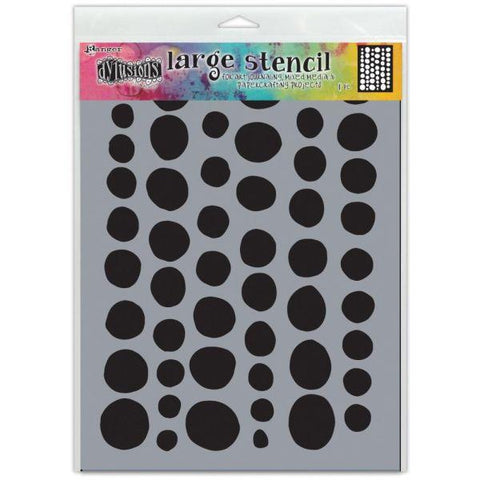 Dylusions Stencil - Large - Coins