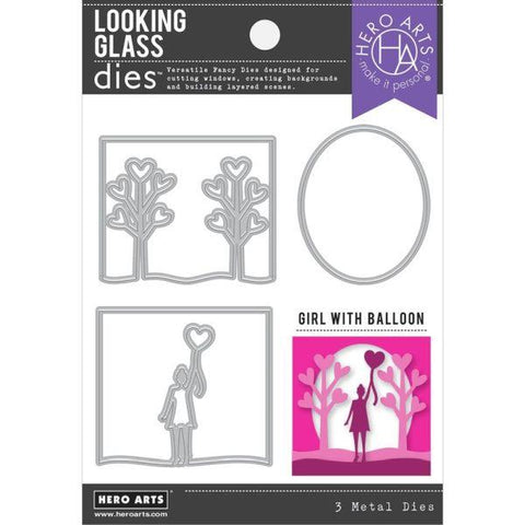Looking Glass Dies - Girl with a Balloon