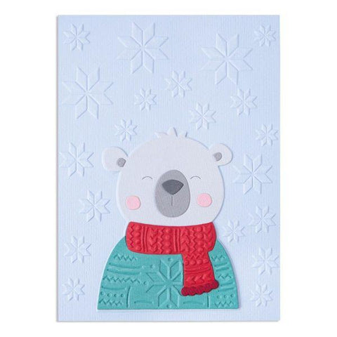 Thinlits Dies with Textured Empressions - Cozy Bear