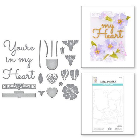 Garden Shutters Collection - Primrose Heart Facade