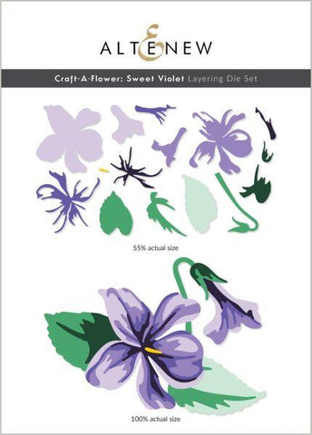 Craft-A-Flower - Sweet Violet Layering Die Set