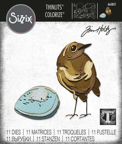 Thinlits DIes - Bird & Egg - Colorize