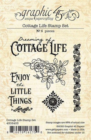 Cottage Life - Clear Stamps