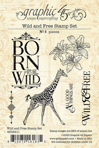 Wild & Free - Clear Stamps
