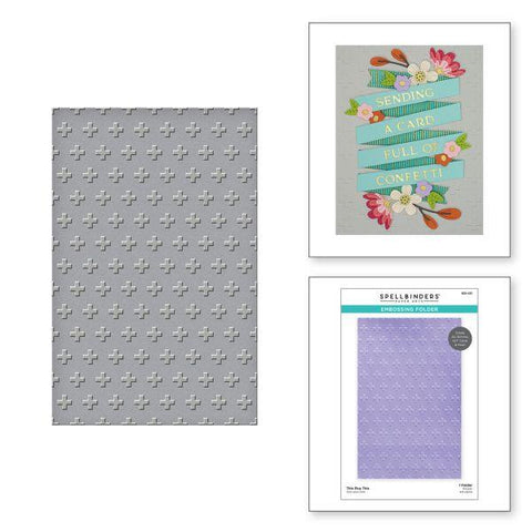 Celebrate You Collection - This Plus Embossing Folder