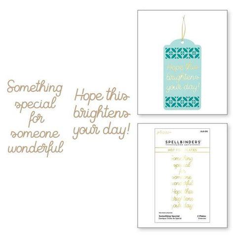 Inspired Basics Collection - Something Special Glimmer Hot Foil Plate