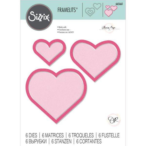 Framelits DIes -Heart Frames