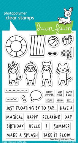 Pool Party - Clear Stamps
