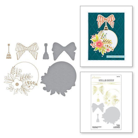 Glimmer Greetings Collection - Blooming Ornament Glimmer Hot Foil Plate & Die Set