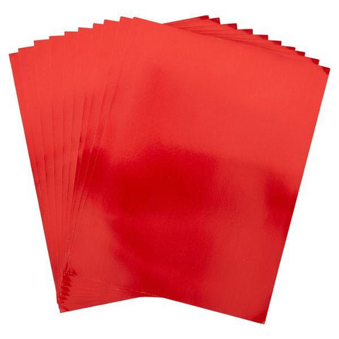 Mirror Red Cardstock
