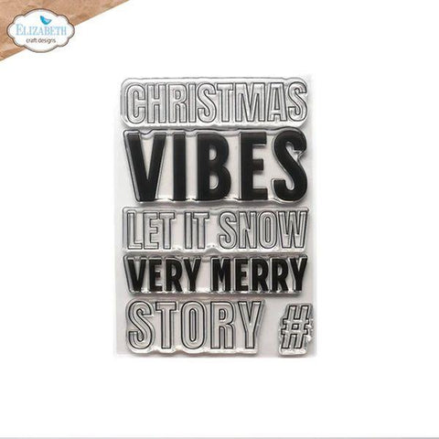 Christmas Lives Here - Clear Stamps - Christmas Vibes