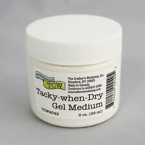 Tacky-When-Dry Gel
