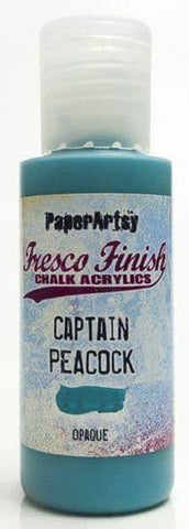 Fresco Finish Acrylic Paint - Captain Peacock