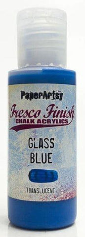 Fresco Finish Acrylic Paint - Glass Blue