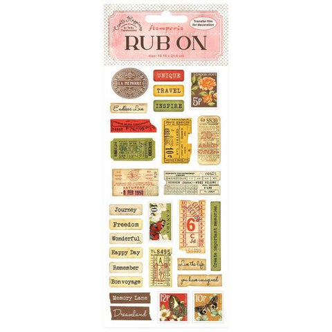 Create Happiness - Rub Ons - Labels