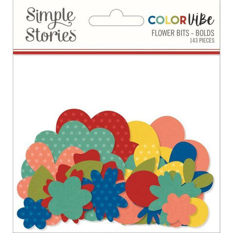 Color Vibe - Bolds - Bits & Pieces - Flowers
