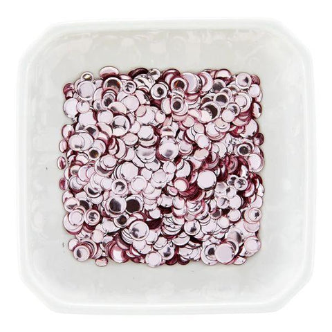 Card Shoppe Essentials - Rose Smooth Disc Sequins