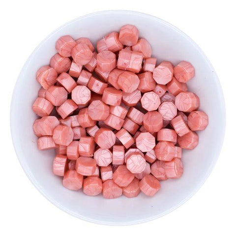 Sealed Collection - Peachy Pink Wax Beads