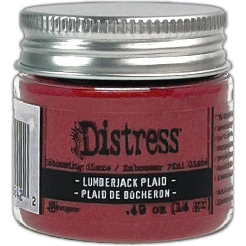 Lumberjack Plaid - Distress Embossing Glaze