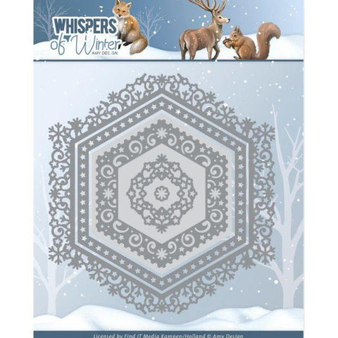 Whispers of Winter - Dies - Winter Hexagons