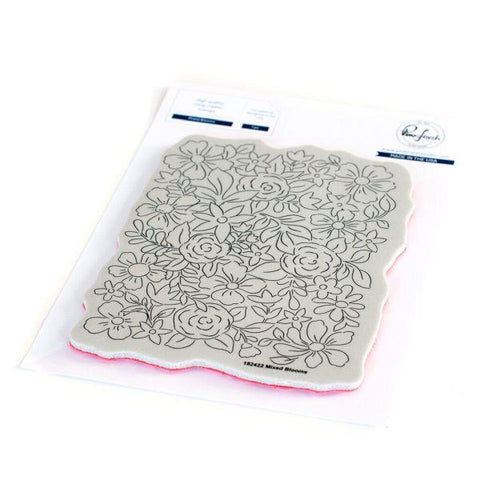Mixed Blooms - Cling Stamp