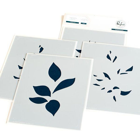 Detailed Leaf - Layering Stencils