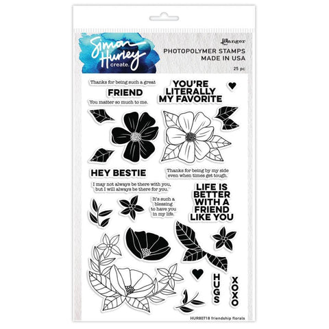 Friendship Florals - Clear Stamps