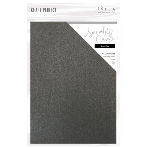 Starlit Sky - Luxury Embossed Cardstock