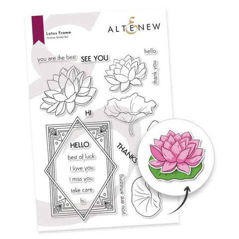 Lotus Flower - Clear Stamp Set